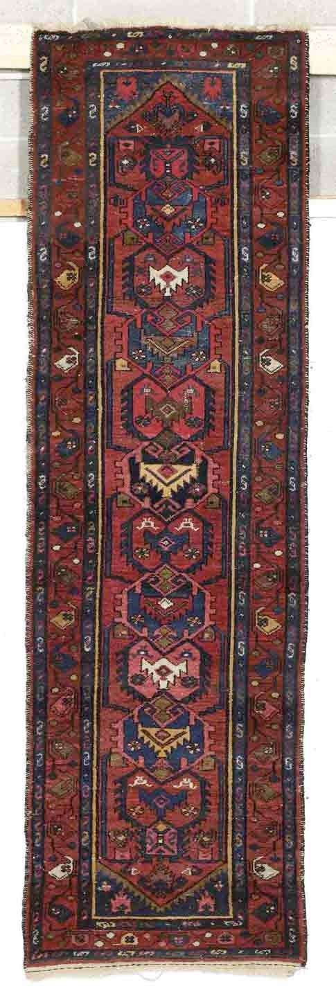 Piccola passatoia, Persia inizio XX secolo  - Auction Carpets - Cambi Casa d'Aste
