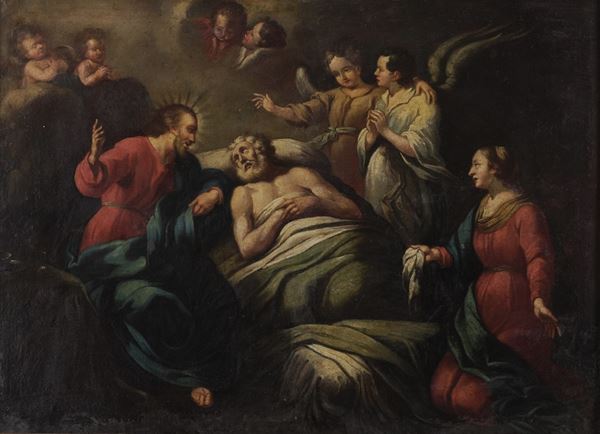 Scuola del XVII secolo Trapasso di San Giuseppe