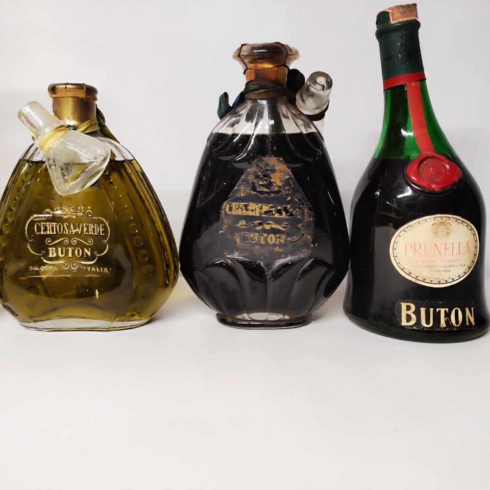 Buton, Abbadia, Anisetta, Slivovitz, Certosa, Cherry, Prunella, Liquori