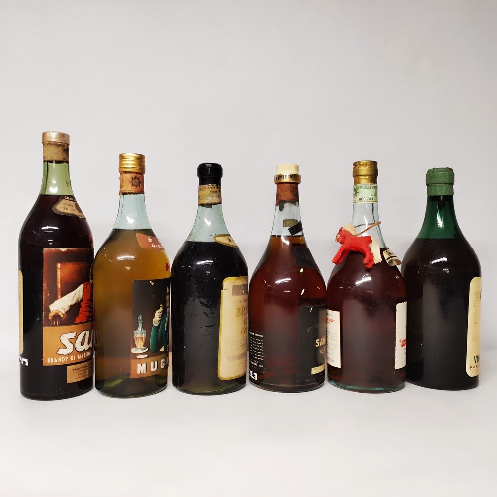 Sarti, Mugnetti, Ape, San Martein, Sis, Ramazzotti, Brandy