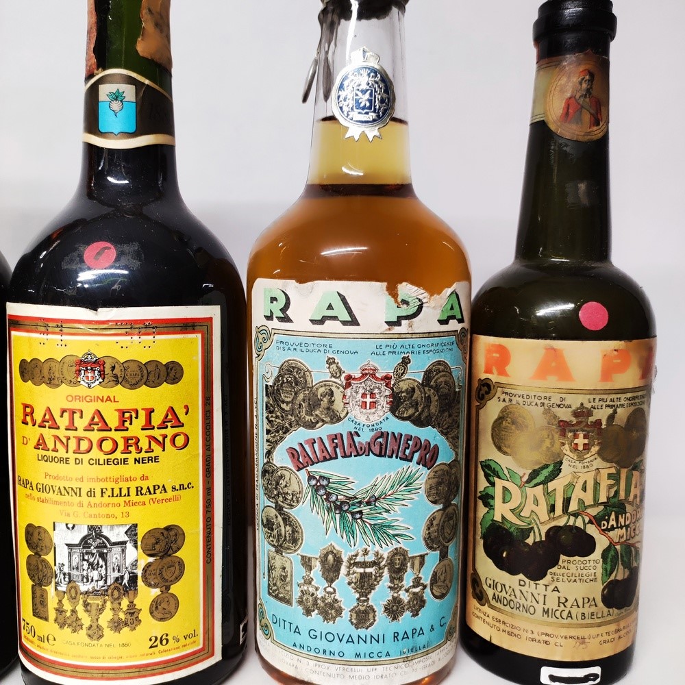 Ratafia Robiolio, Rapa, Liquori