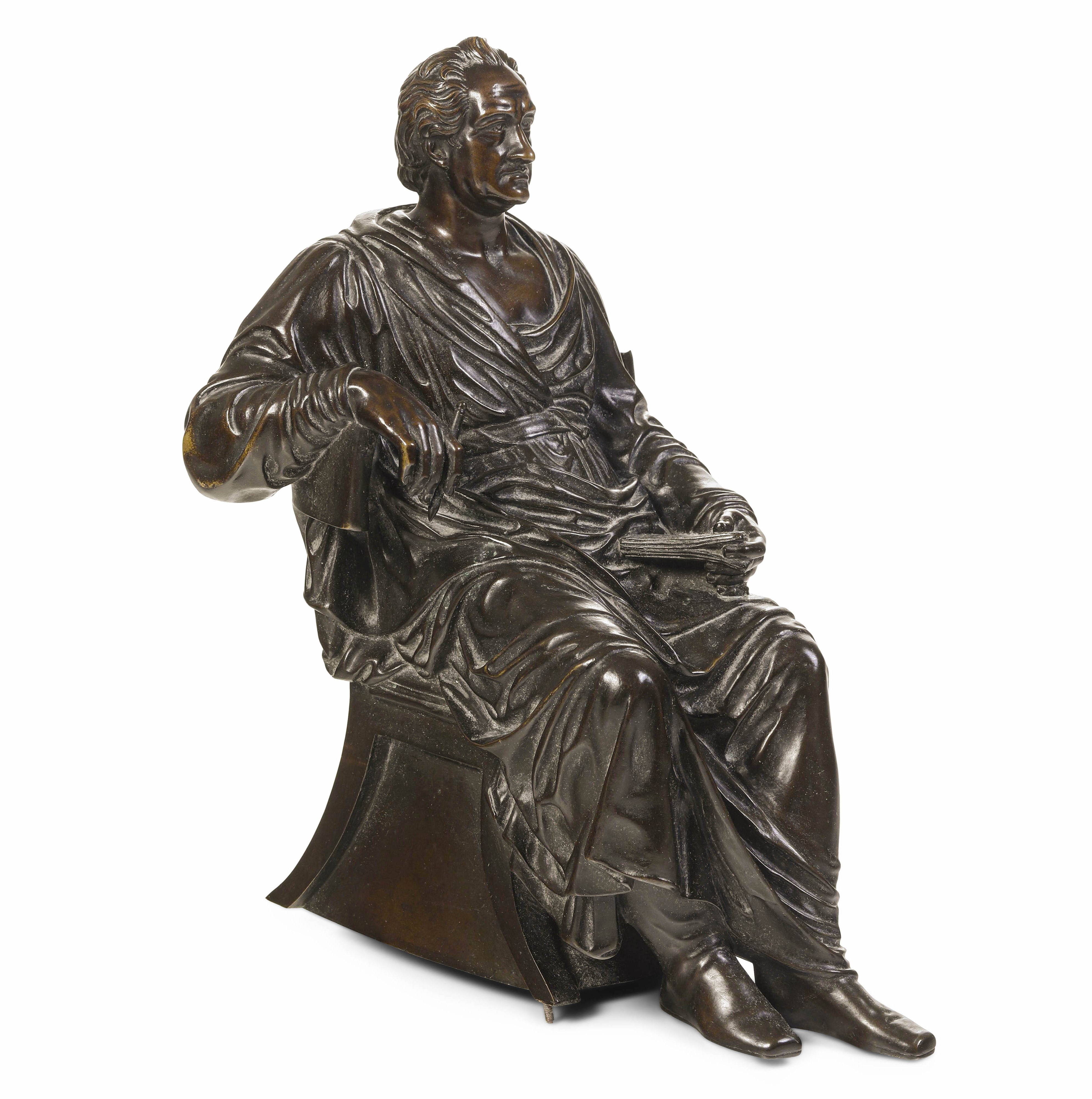 Modello di Pompeo Marchesi (saltrio 1789- Milano 1858) Goethe