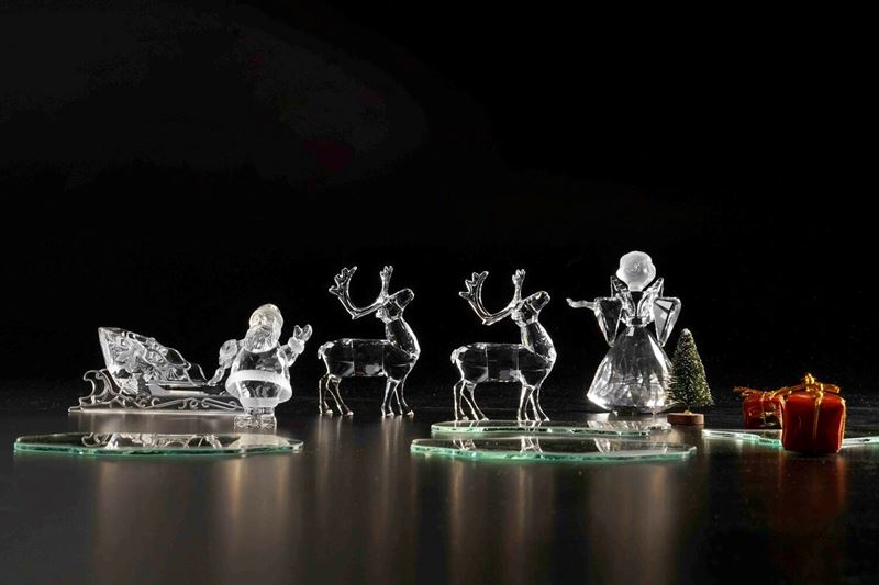 Lotto natalizio Swarovski  - Auction Swarovski: Crystalized Elegance - Cambi Casa d'Aste