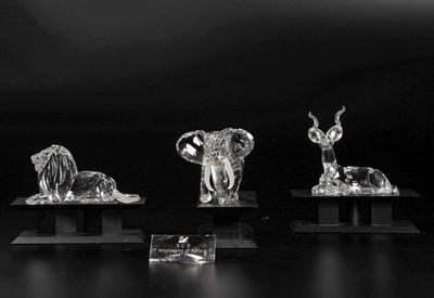 Trilogia Swarovski “immagini D’africa Kudu”.edizione Annuale 1995.