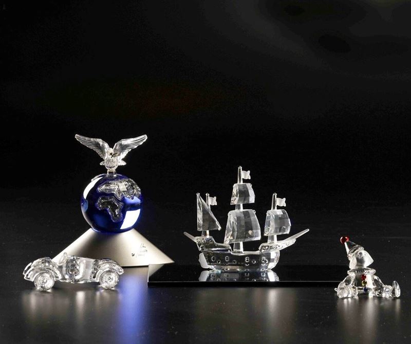 Lotto di elementi vintage Swarovski  - Auction Swarovski: Crystalized Elegance - Cambi Casa d'Aste