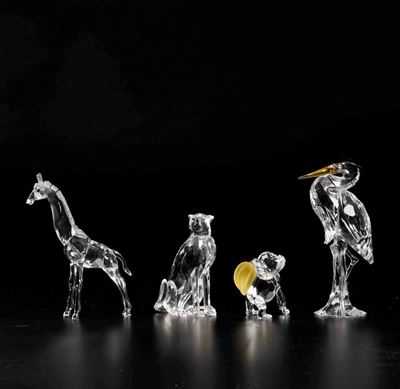 Lotto di Animali Swarovski del Continente Africano