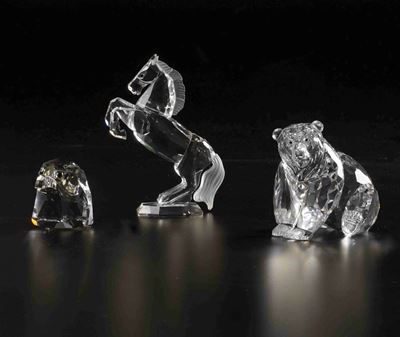 Lotto di Animali della Foresta Swarovski.