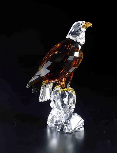 Aquila Calva Americana.swarovski 7° Edizione.