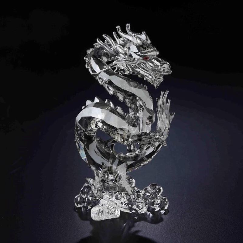 Dragone Swarovski “Giubileo” edizione annuale 2012 in occasione del 25° anniversario  - Auction Swarovski: Crystalized Elegance - Cambi Casa d'Aste
