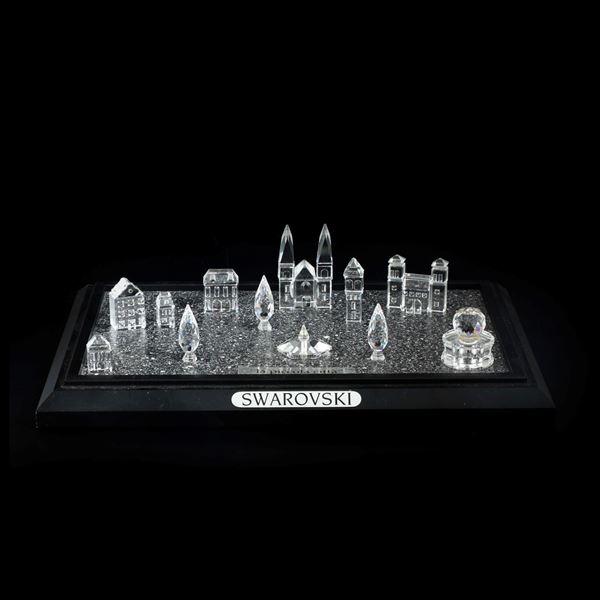 “La piccola città”.<BR>Swarovski scs edizione annuale limitata 1993.