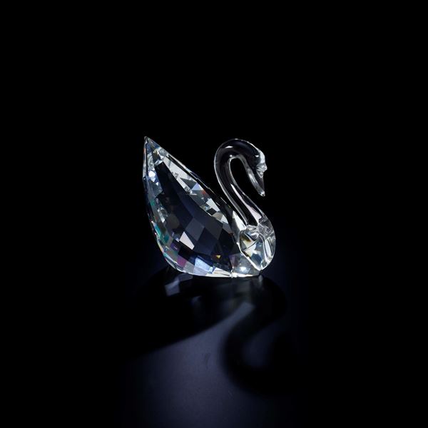 Cigno “Maxi Swan” di imponenti dimensioni.<BR>Swarovski scs della collezzione 