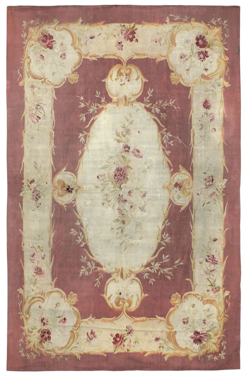 Aubusson, Francia XIX secolo  - Auction Antique carpets - Cambi Casa d'Aste