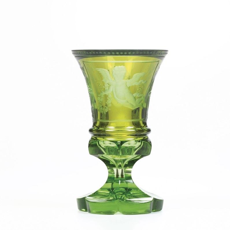 Bicchiere.  Boemia, XIX-XX secolo.  - Auction Ceramics and glass - Cambi Casa d'Aste