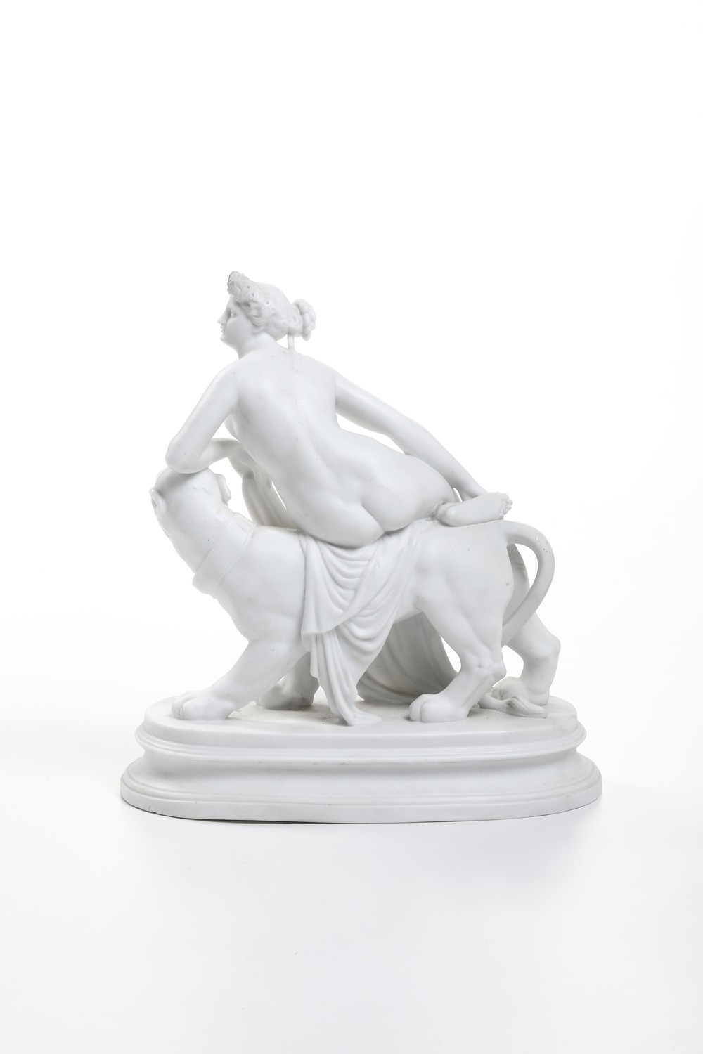 Scultura.manifattura Indeterminata alla Maniera di Royal Copenaghen, Seconda Metà del XX Secolo.