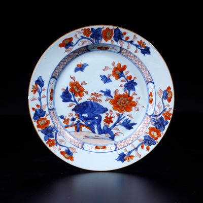 Piatto in Porcellana Imari