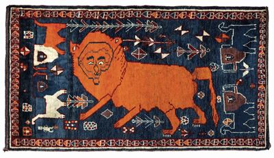 Tappeto Gabbeh, Persia Inizio XX Secolo