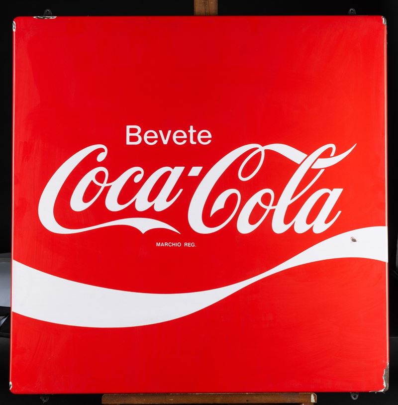 Bevete Coca Cola  - Asta Pop Culture e Manifesti - Cambi Casa d'Aste