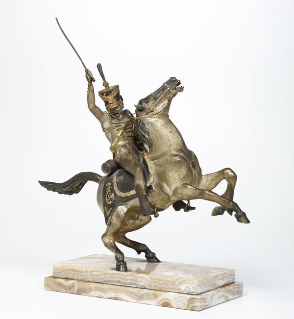 Giuseppe Vasari - Ussaro zar a cavallo