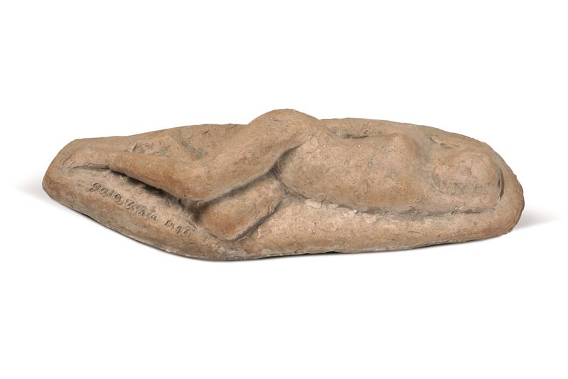 Lorenzo Garaventa : Nudo disteso  - Auction 19th-20th Century Sculpture - Cambi Casa d'Aste