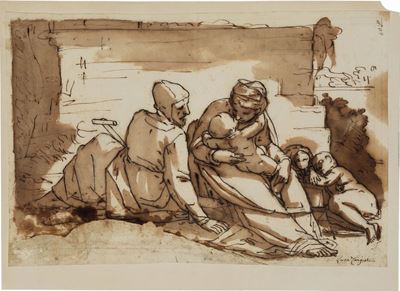 Sacra Famiglia con San Giovannino
