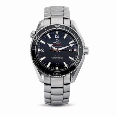 Iconico Seamaster Planet Ocean World Premier Ed. Limitata 1085/1948, Movimento Automatico Co-axia...