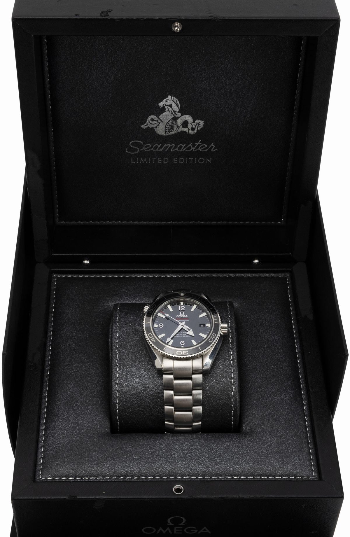 Omega - Iconico Seamaster Planet Ocean World Premier Ed. Limitata 1085/1948, Movimento Automatico...