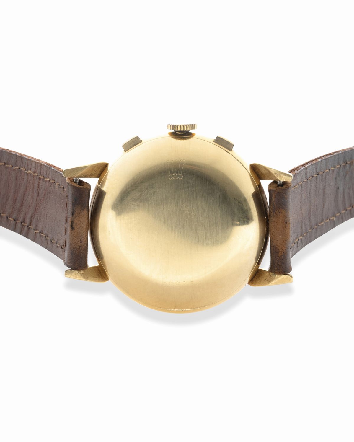 Rolex - Raro ed Eccezionale Cronografo Tre Contatori Ref 4313 con Pulsanti Quadri e Fondello a Sc...