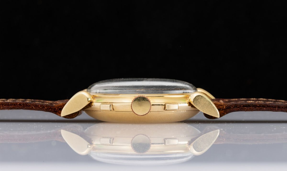 Rolex - Raro ed Eccezionale Cronografo Tre Contatori Ref 4313 con Pulsanti Quadri e Fondello a Sc...