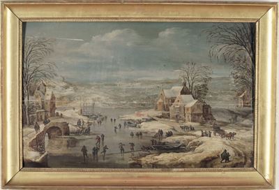 Jan Brueghel i Detto dei Velluti (1568 Bruxelles - 1625 Anversa) e Joos De Momper il Giovane (156...