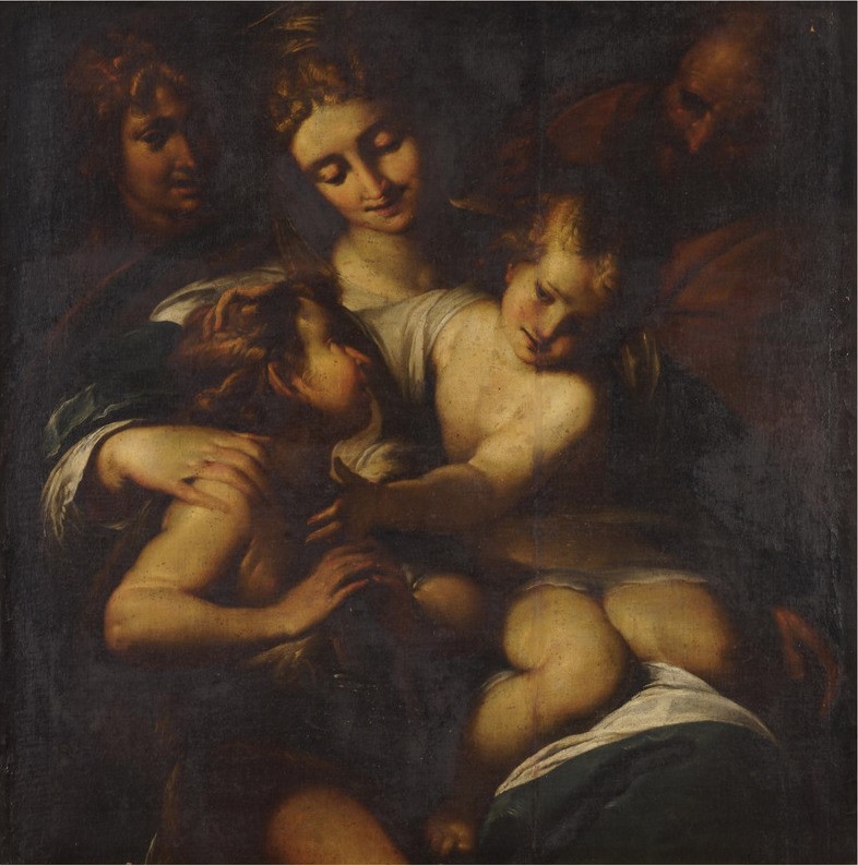Giulio Cesare Procaccini - Sacra Famiglia con San Giovannino
