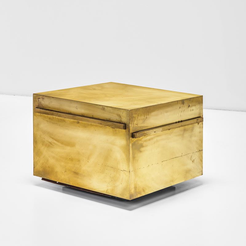 Gabriella Crespi : Tavolo basso mod. Cubo Magico della serie Plurimi    - Auction Fine Design - Cambi Casa d'Aste