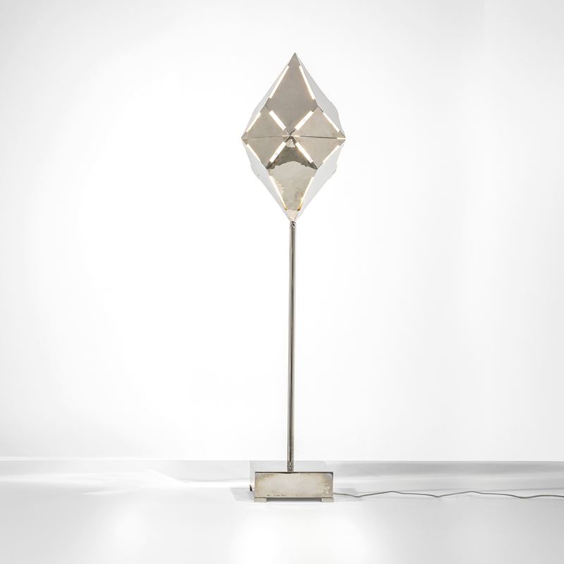 Gabriella Crespi : Lampada da terra della serie Caledoscopio  - Auction Fine Design - Cambi Casa d'Aste