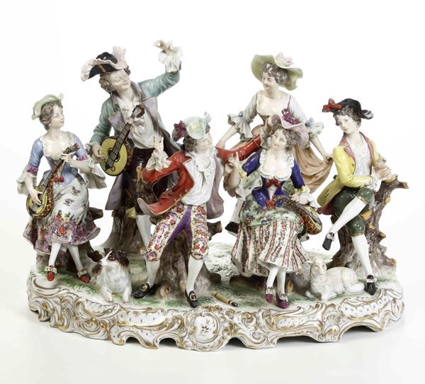 Grande gruppo. Probabilmente Napoli, XX secolo.