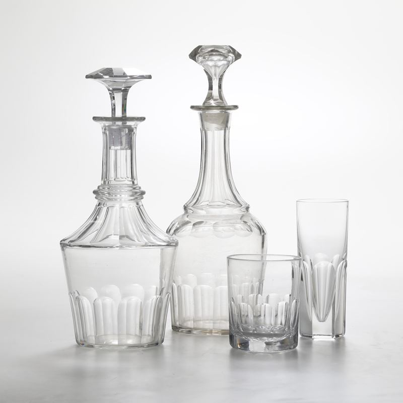 Servizio di bicchieri.  - Auction Furniture for the Table - Cambi Casa d'Aste