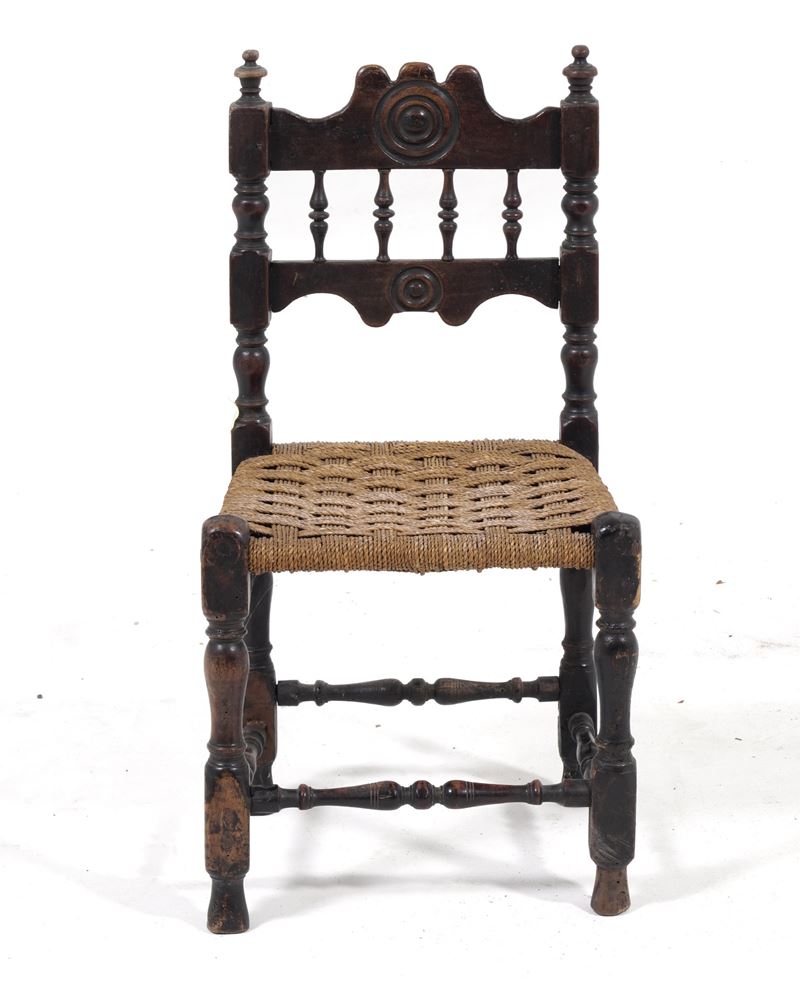 Sedia da balia. Probabilmente Toscana XVII secolo  - Auction Antique - Cambi Casa d'Aste