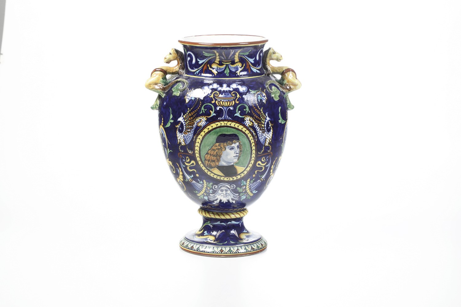 Vaso.faenza, Manifattura Ferlini, 1904-1910.