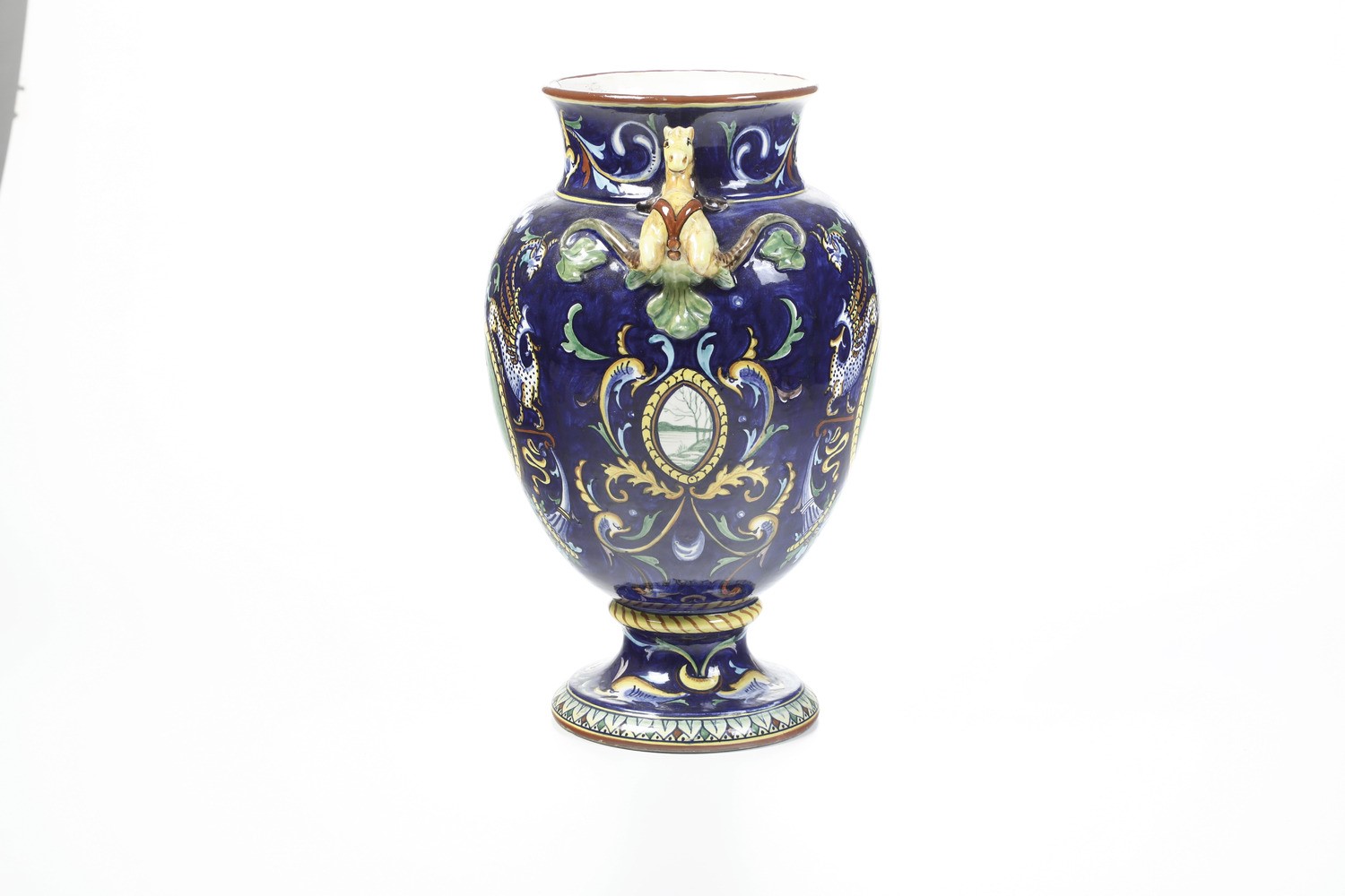 Vaso.faenza, Manifattura Ferlini, 1904-1910.