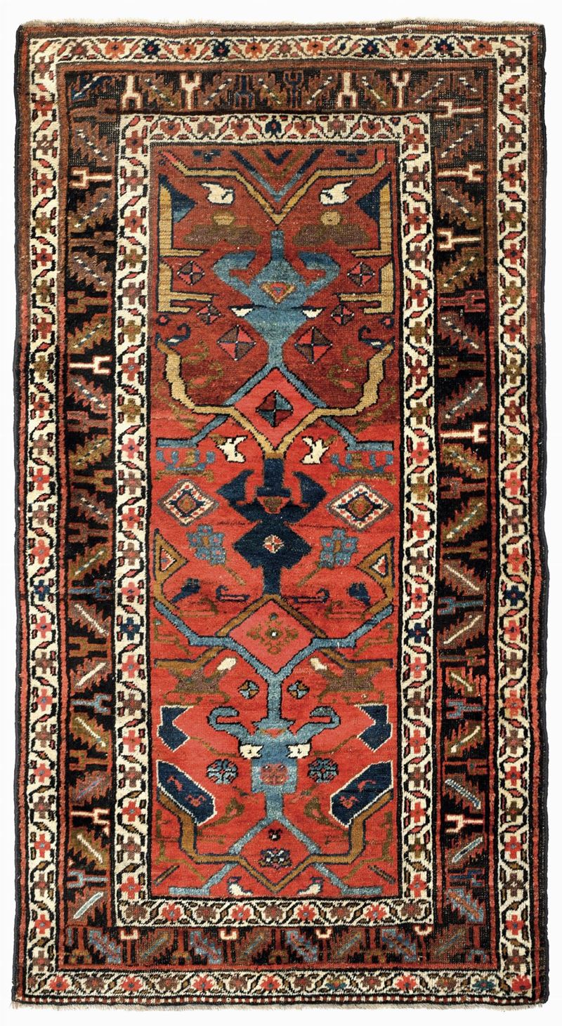 Tappeto Kurdo inizio XX secolo  - Auction Antique carpets - Cambi Casa d'Aste