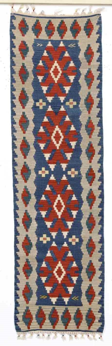 Passatoia Kilim moderna  - Auction Carpets - Cambi Casa d'Aste