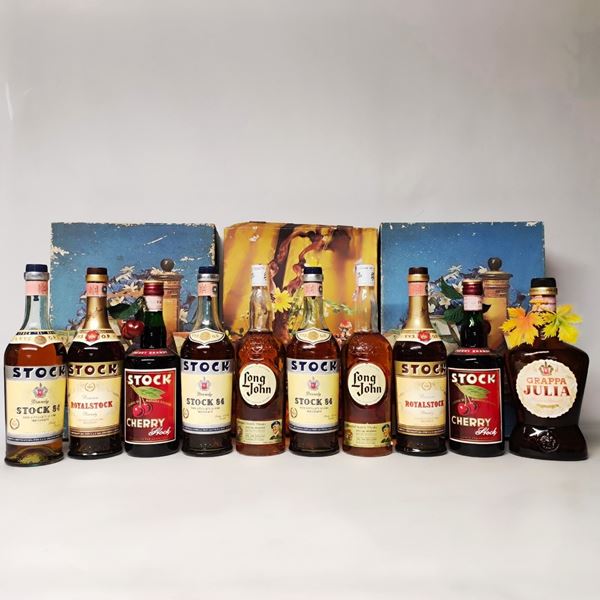 Royalstock, Stock84, Cherry, Grappa Julia, Long John, Scotch Whisky