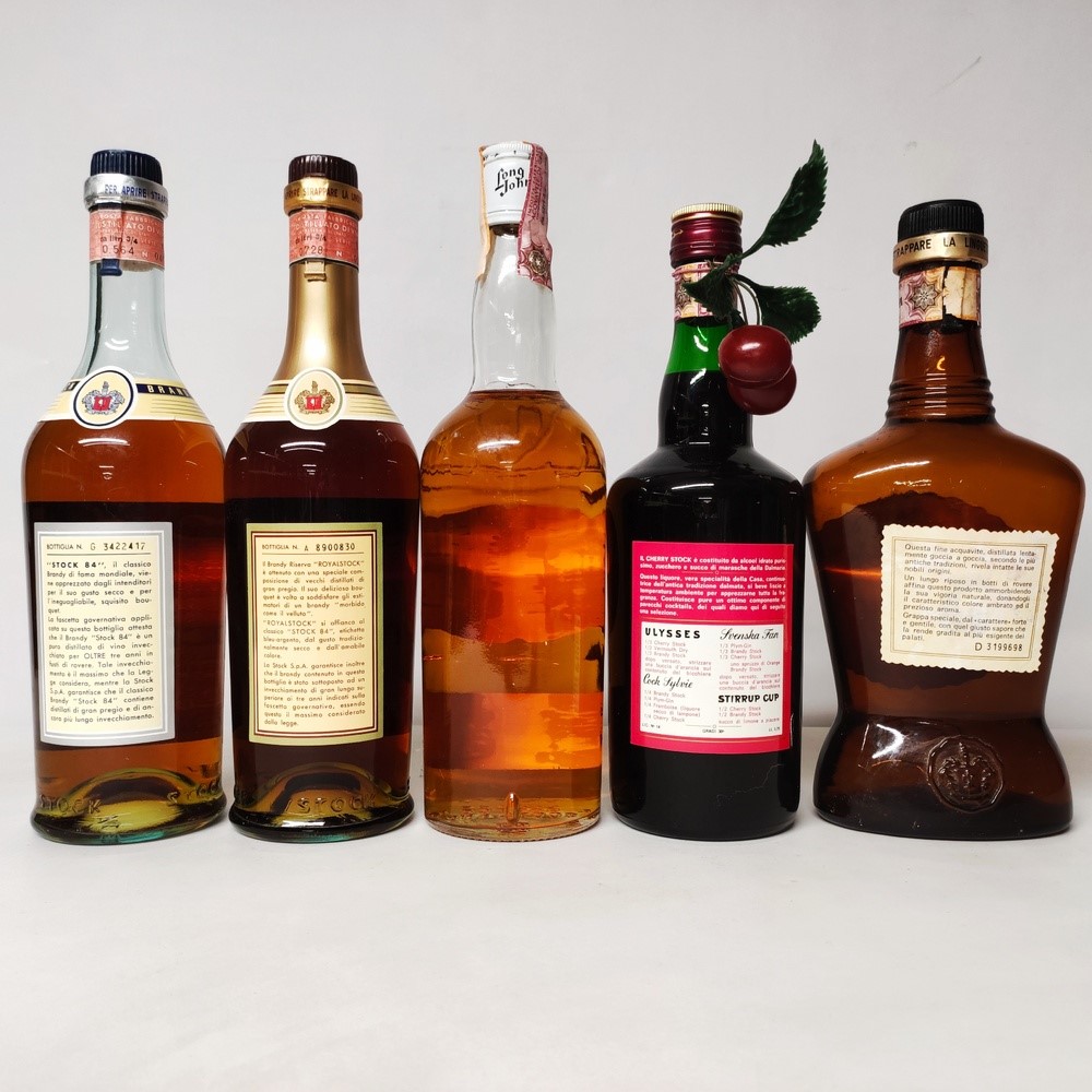 Royalstock, Stock84, Cherry, Grappa Julia, Long John, Scotch Whisky