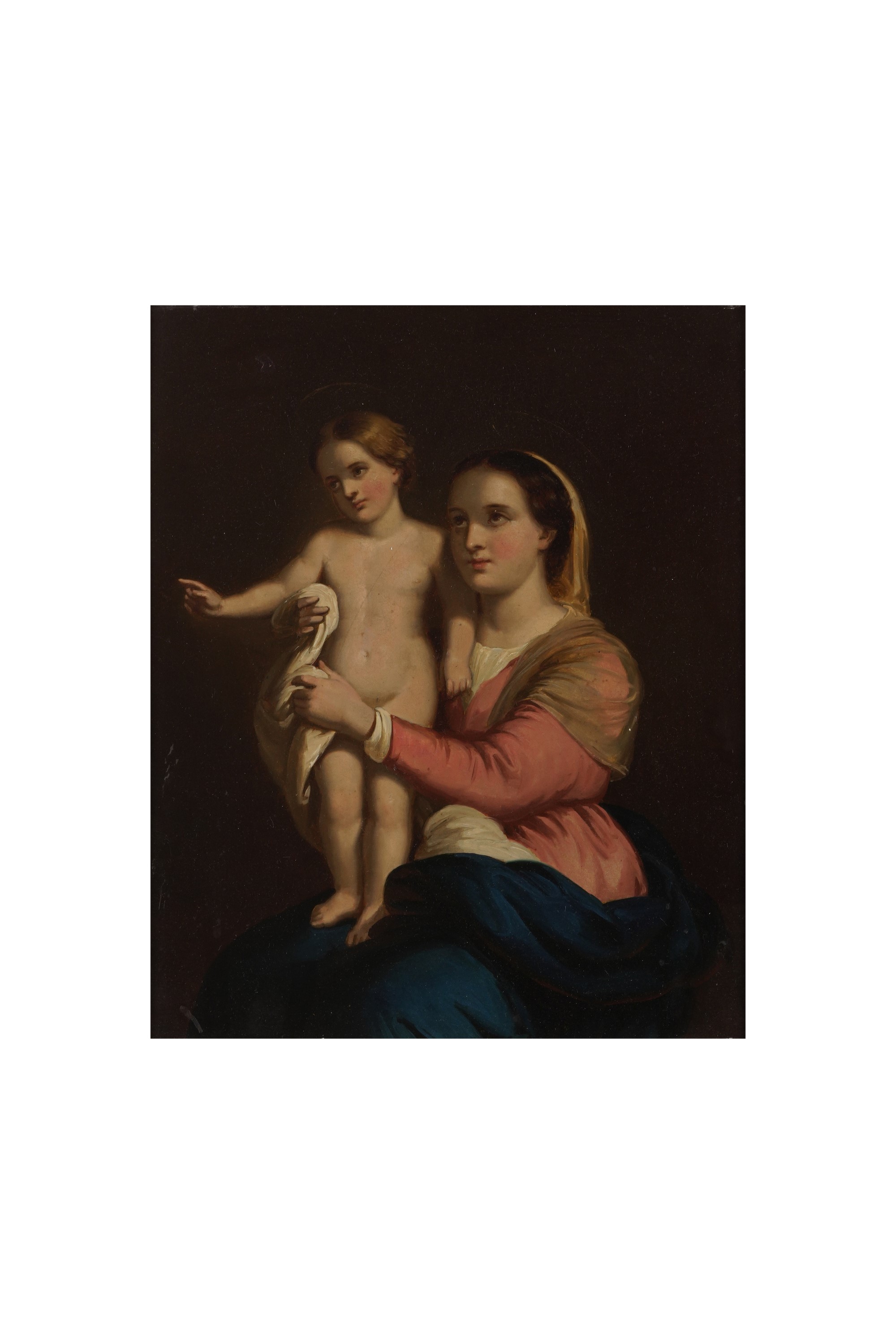 Scuola della Fine del XVIII Secolo Madonna con Bambino