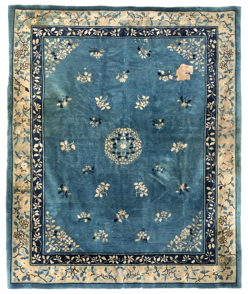 Tappeto Pechino, Cina fine XIX secolo  - Auction Antique carpets - Cambi Casa d'Aste