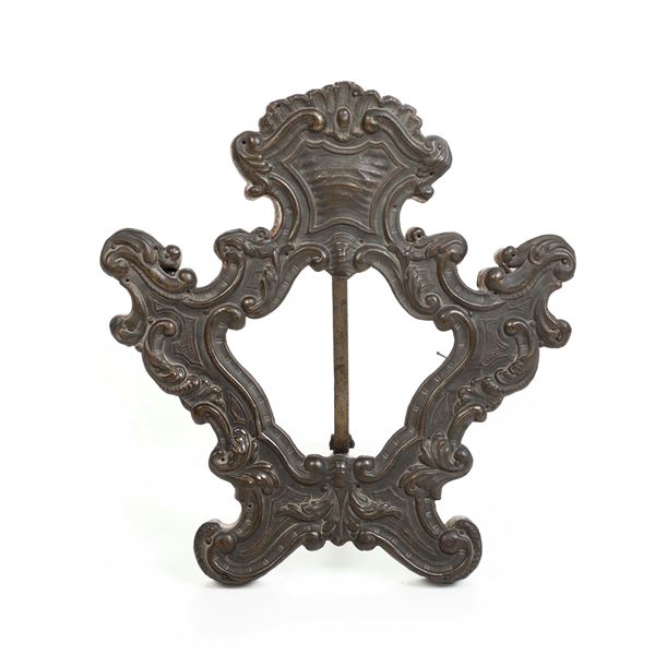 Cartagloria in metallo argentato