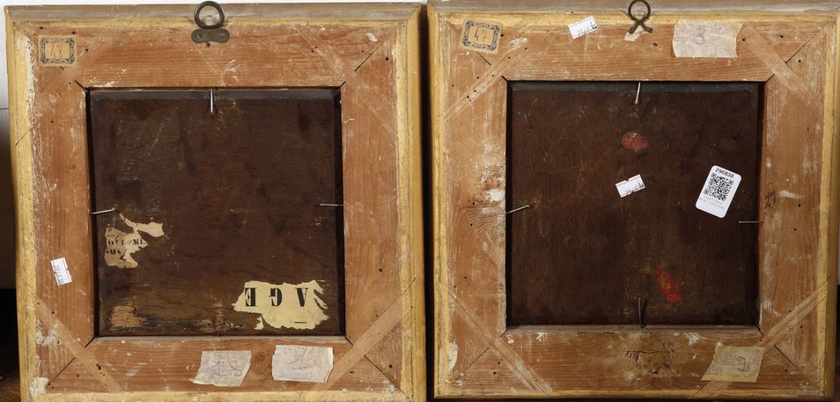 Scuola del XIX Secolo Ritratti di Fanciulli