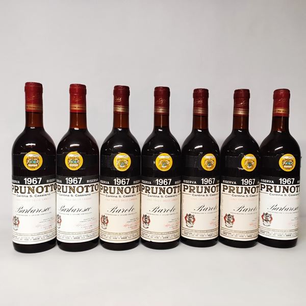 Prunotto Riserva, Barbaresco & Barolo 1967