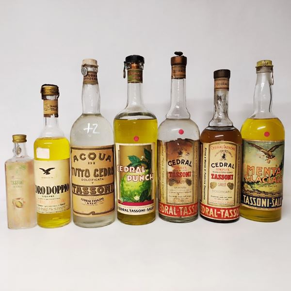 Tassoni Collezione, Liquori