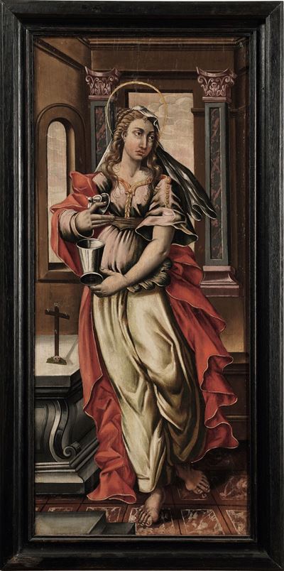 Scuola Spagnola del XVI Secolo Maria Maddalena