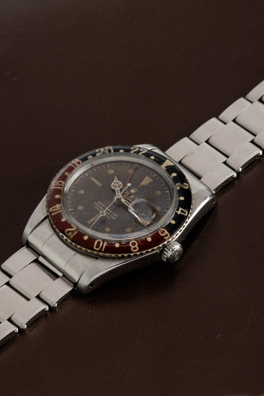 Rolex - Estremamente Raro e Prezioso Gmt Master Ref 6542 Pepsi con Ghiera in Bachelite, Quadrante...