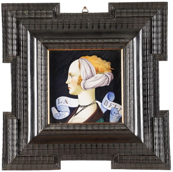 Traga con "bella". Pesaro, Pietro Ciccoli (1891-1952), secondo quarto del XIX secolo. 